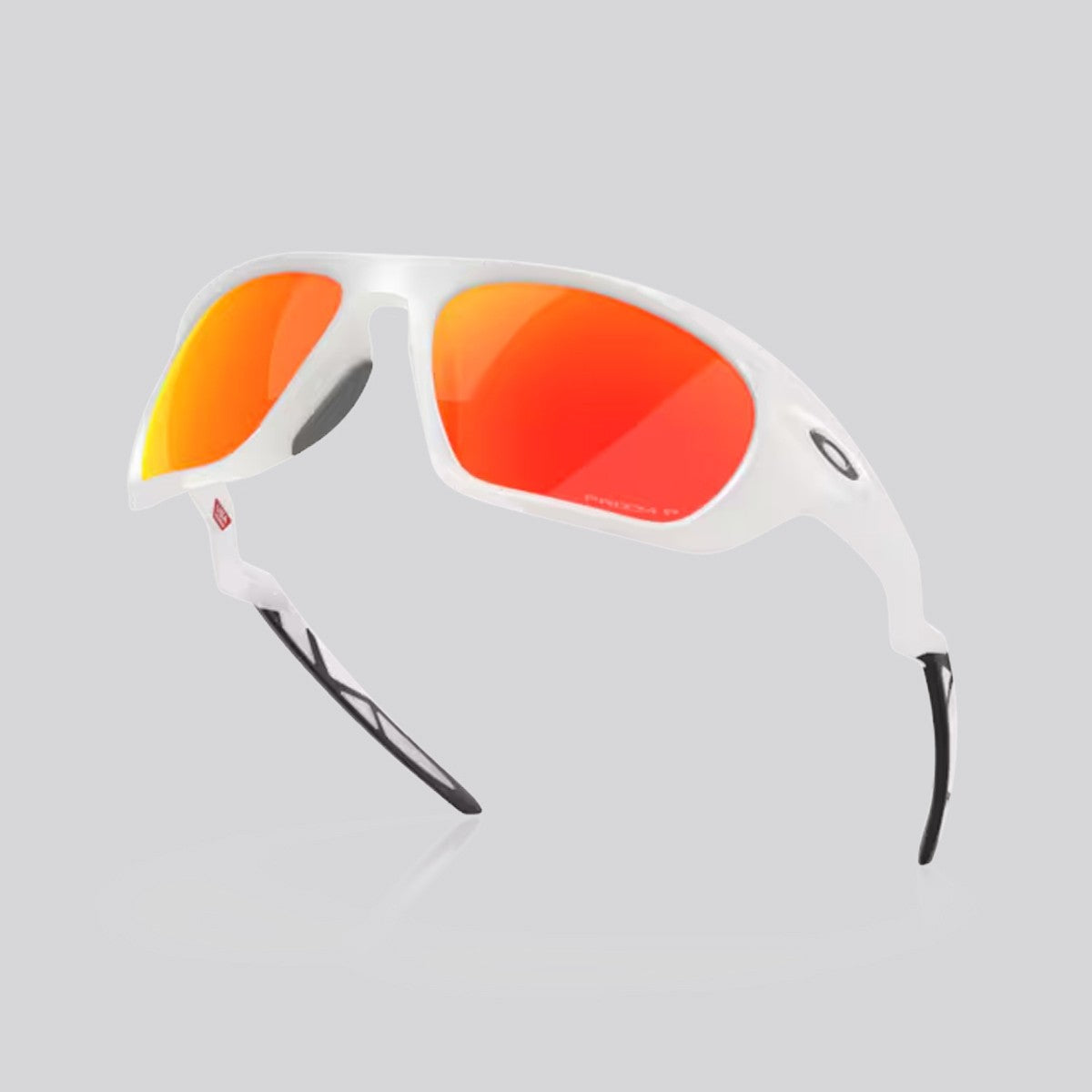 Lentes de Sol Oakley Lateralis Matte Vapor / Prizm Ruby Polarizado - vista 4