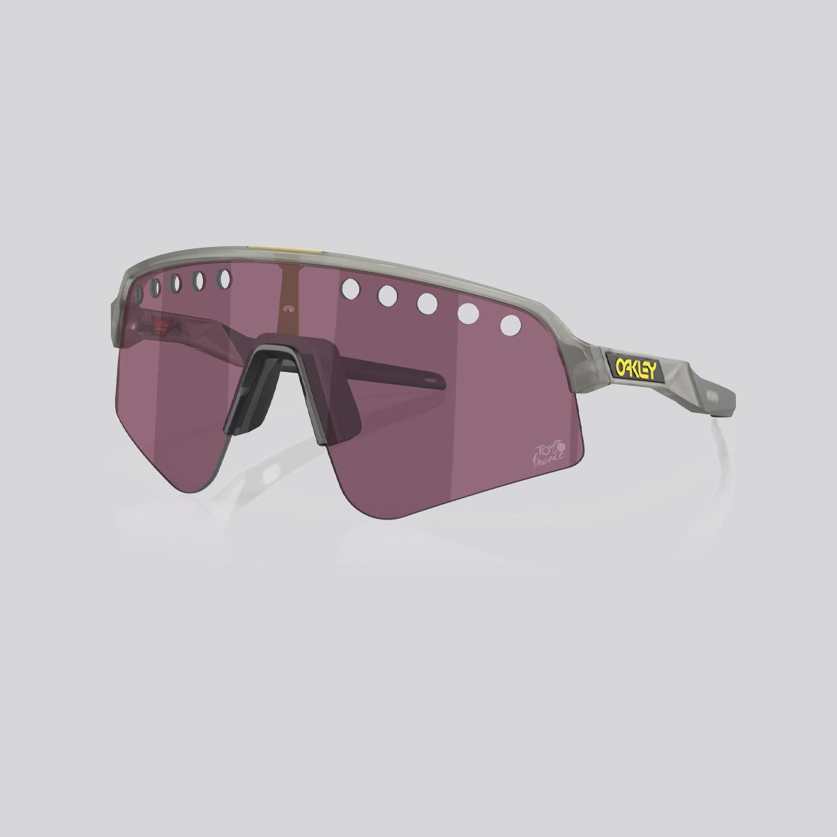 Lentes de Sol Oakley Sutro Lite Sweep Tour de France Matte Grey Ink / Prizm Road Black