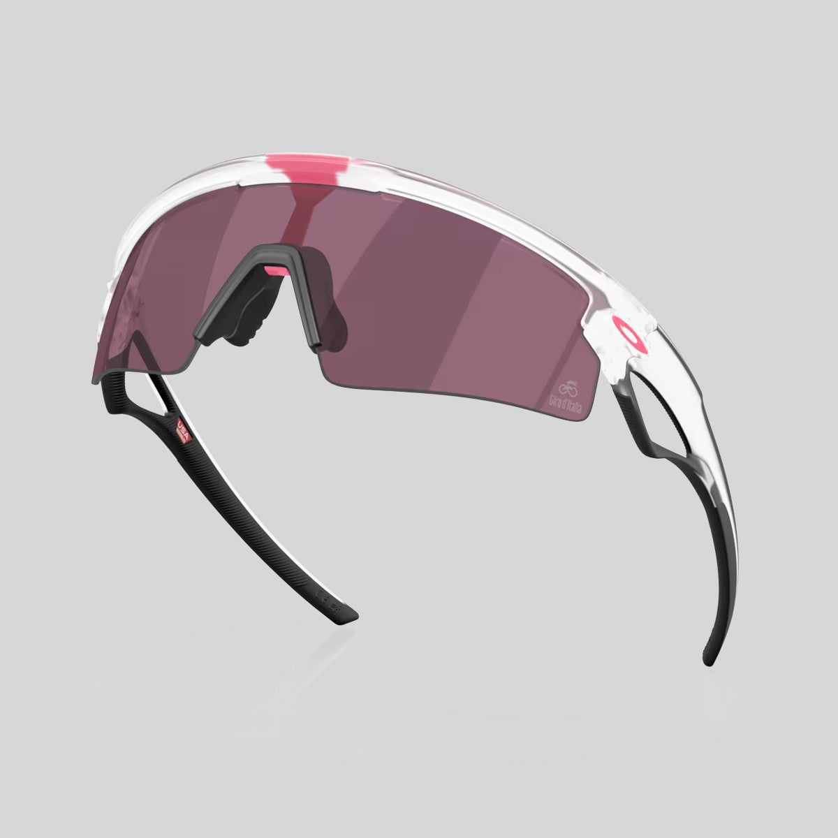Lentes de Sol Oakley Sphaera Giro d'Italia Matte Clear / Prizm Road Black - vista 4