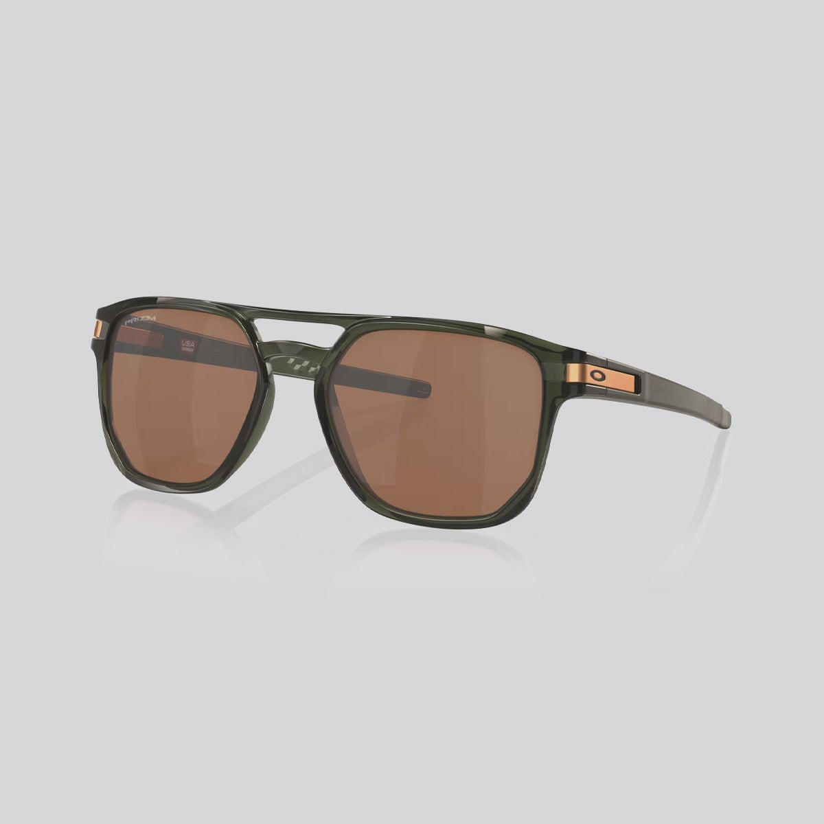 Lentes de Sol Oakley Latch Beta Olive Ink / Prizm Tungsten