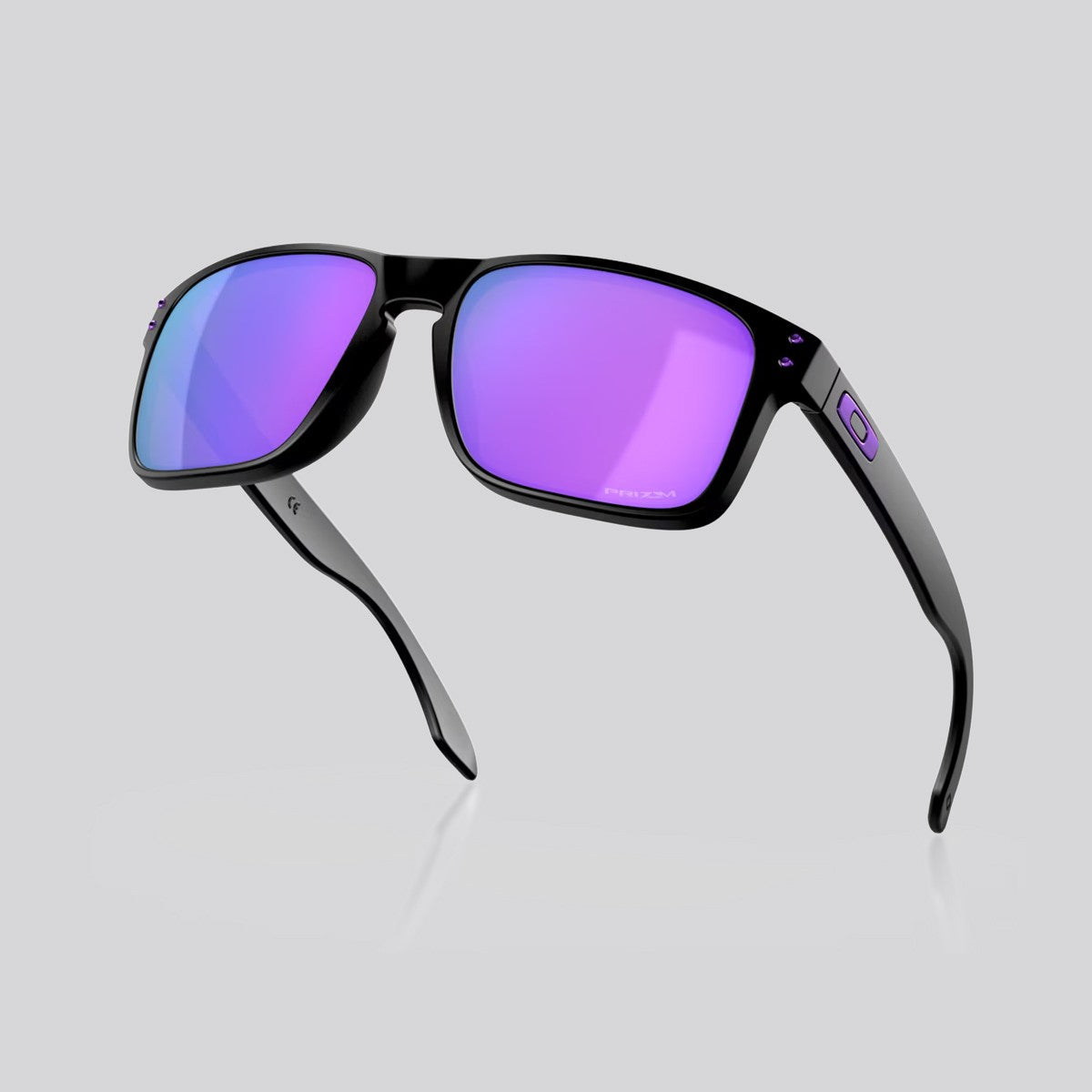 Lentes de Sol Oakley Holbrook Matte Black / Prizm Violet - vista 4