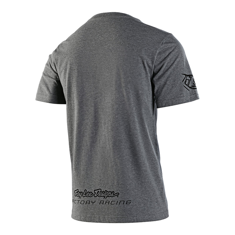 Troy Lee Designs Polera Factory Racing Gris