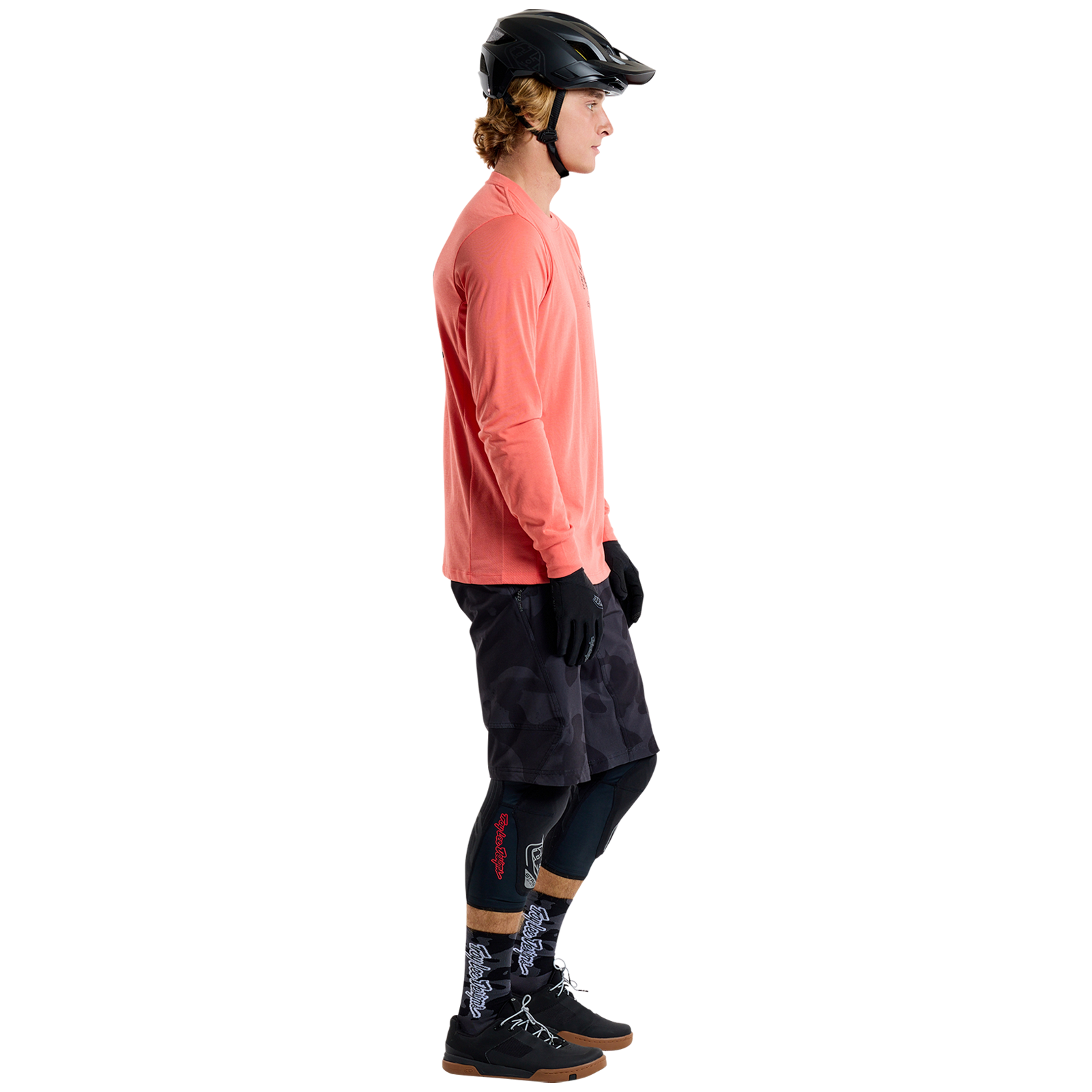 Skyline Long Sleeve Ride Tee P&W Melon