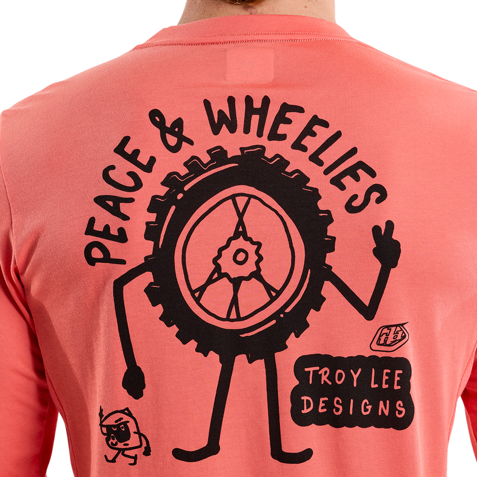Skyline Long Sleeve Ride Tee P&W Melon