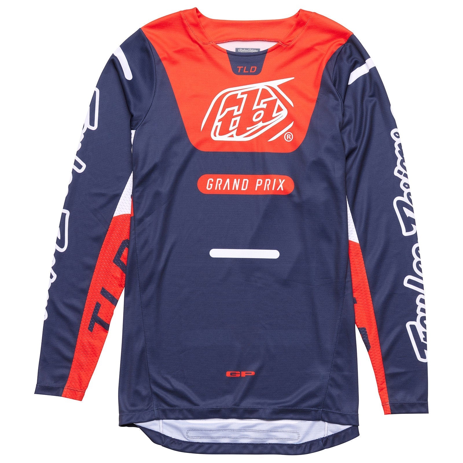 Troy Lee Designs Polera de Moto GP Pro Blends Navy/Naranjo - Rideshop