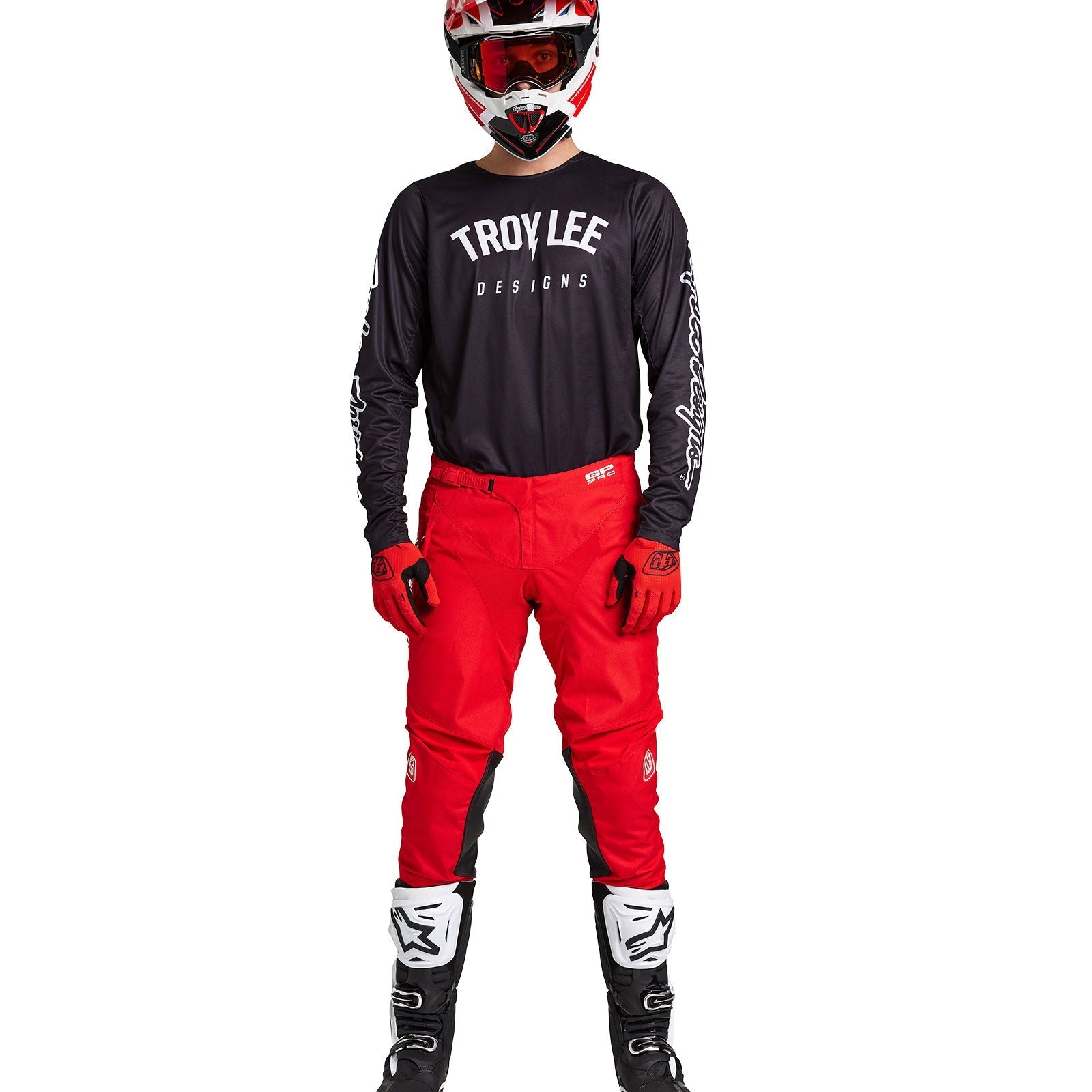 Troy Lee Designs Polera de Moto GP Pro Boltz Negro - Rideshop