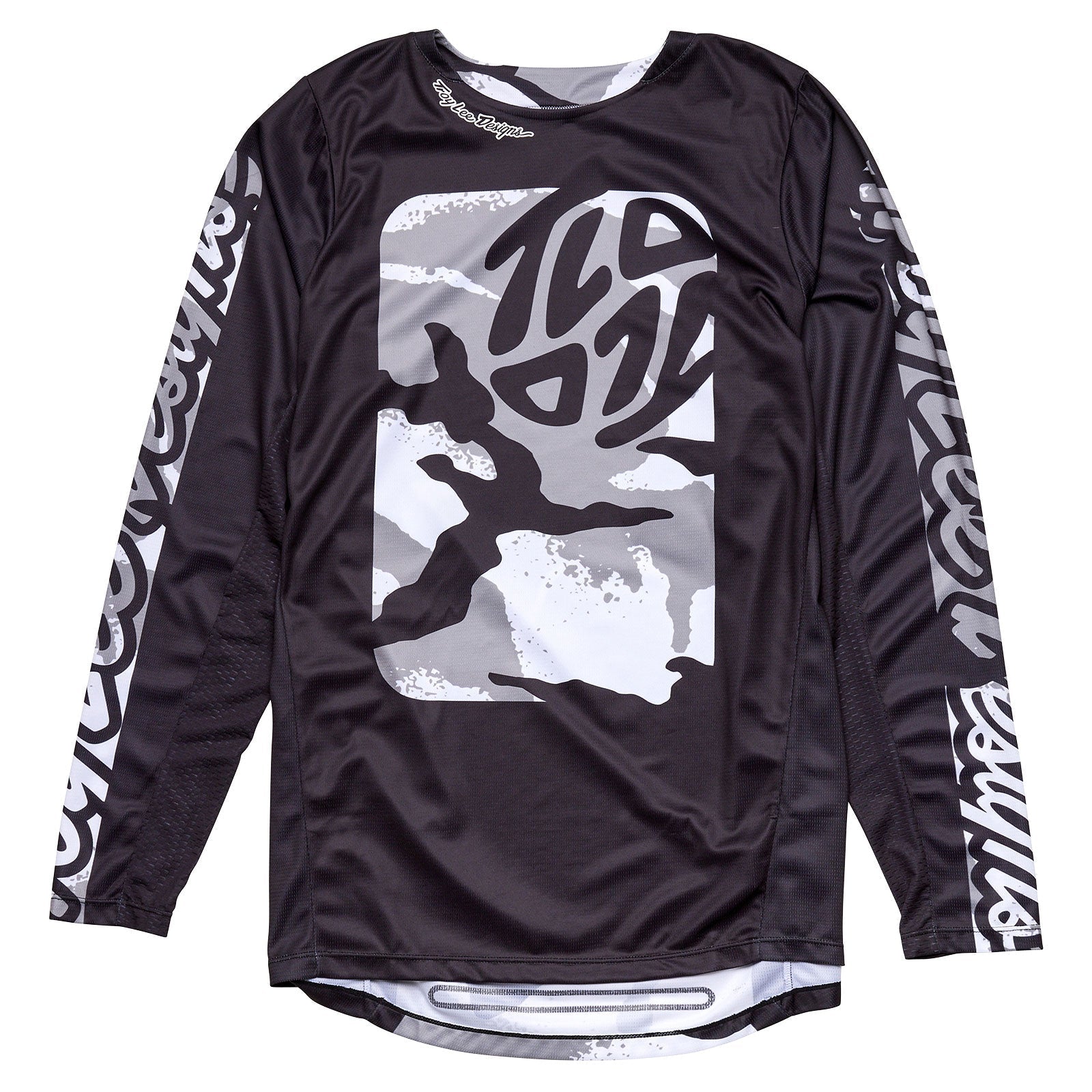 Troy Lee Designs Polera de Moto GP Pro Boxed Negro/Blanco - Rideshop