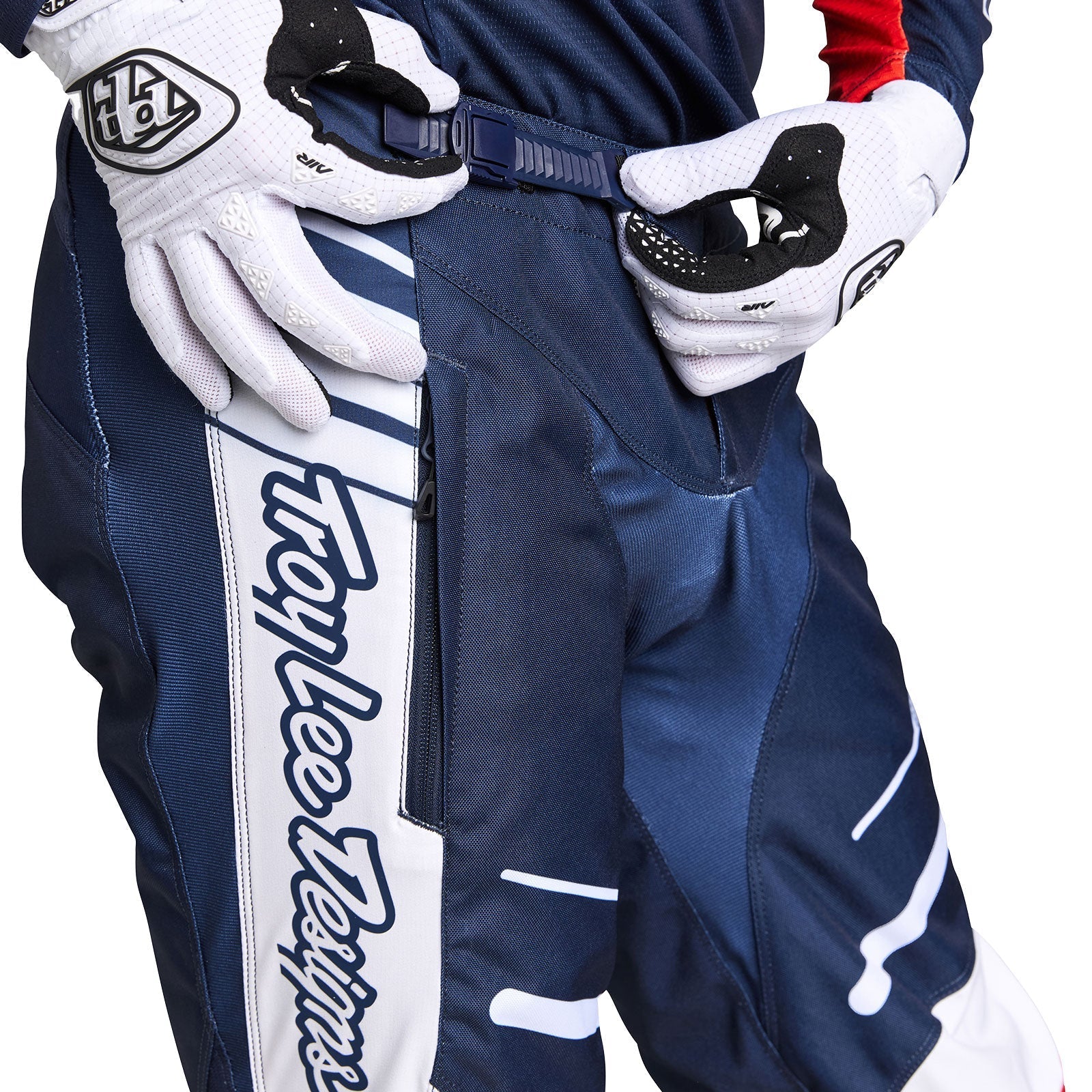 Troy Lee Designs Pantalones GP Blends Azul Marino/Naranjo - Rideshop