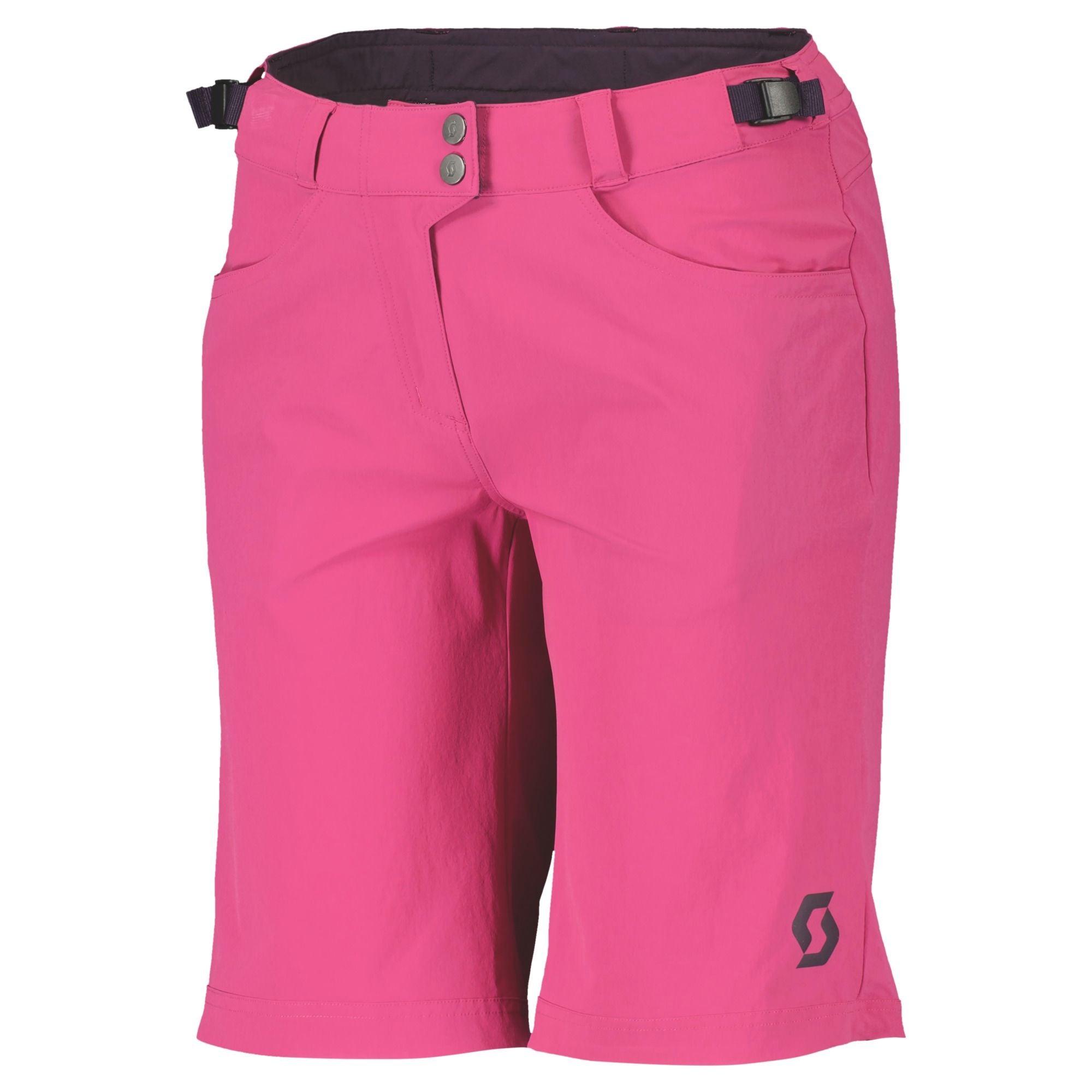 Scott Shorts Mujer W*S Trail Flow W/Pad Carmine Pink - Rideshop