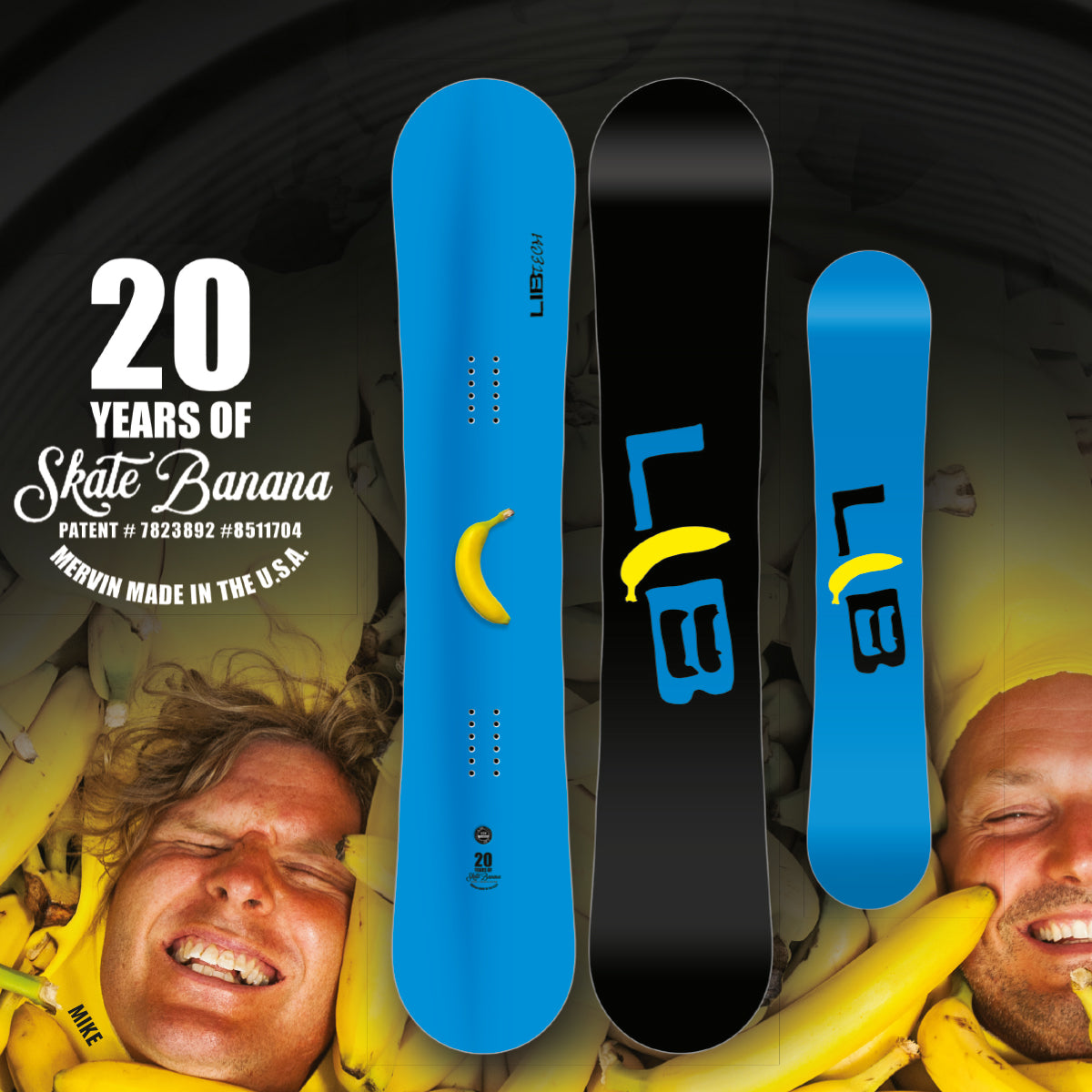 Tabla de Snowboard LIB TECH Skate Banana