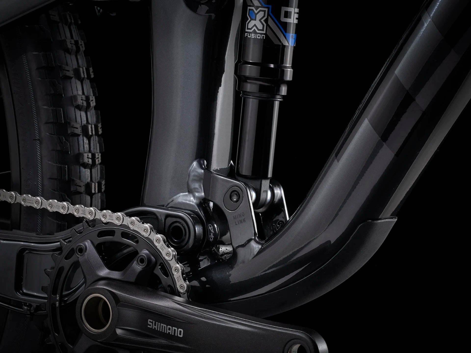 Bicicleta Enduro Trek Top Fuel 5 Deore Gris