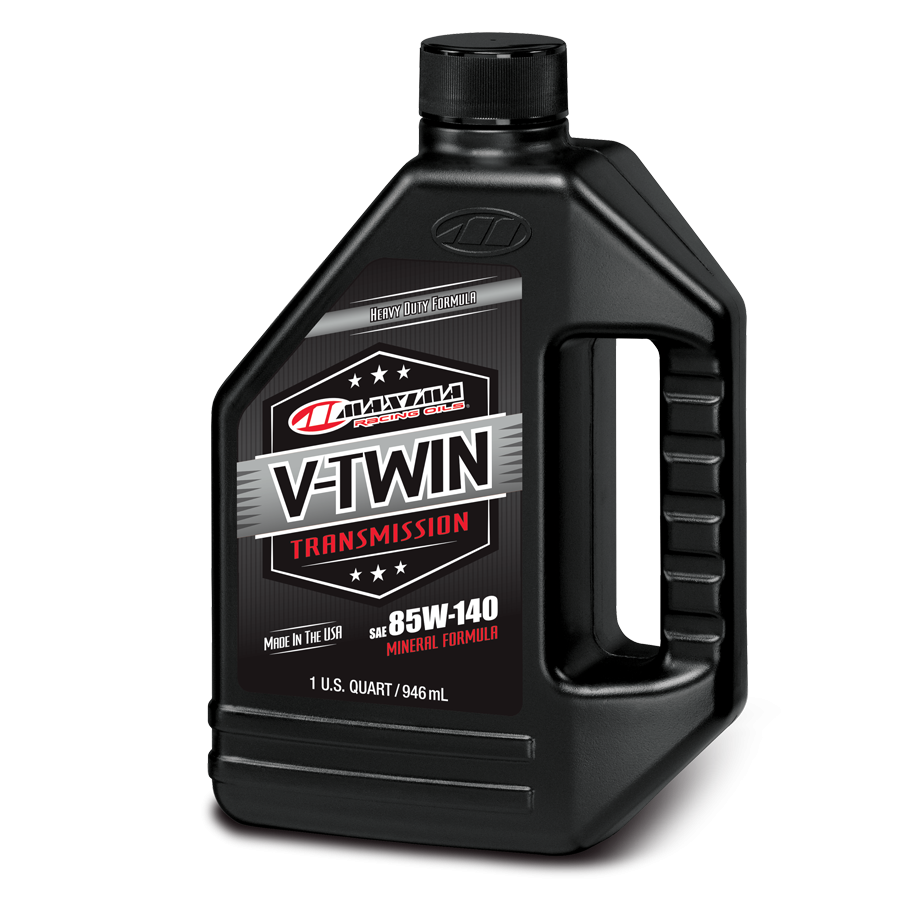 Aceite De Transmision Y Caja V-Twin Heavy Duty Transmission/Gear Oil 1 U.S. Quart 946Ml Maxima Racing Oils
