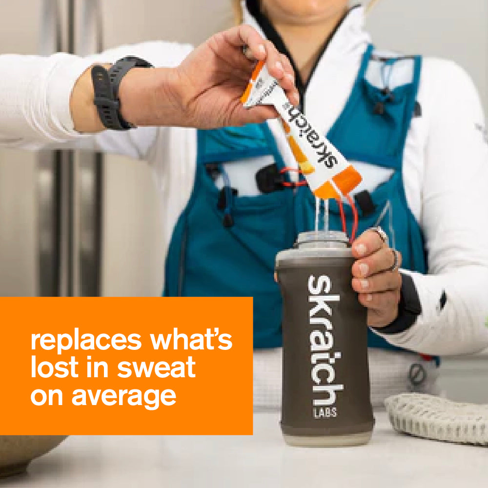 Skratch Labs Hydration Sport Drink Mix Naranja – Caja 20 Sobres de 22 g - imagen 3