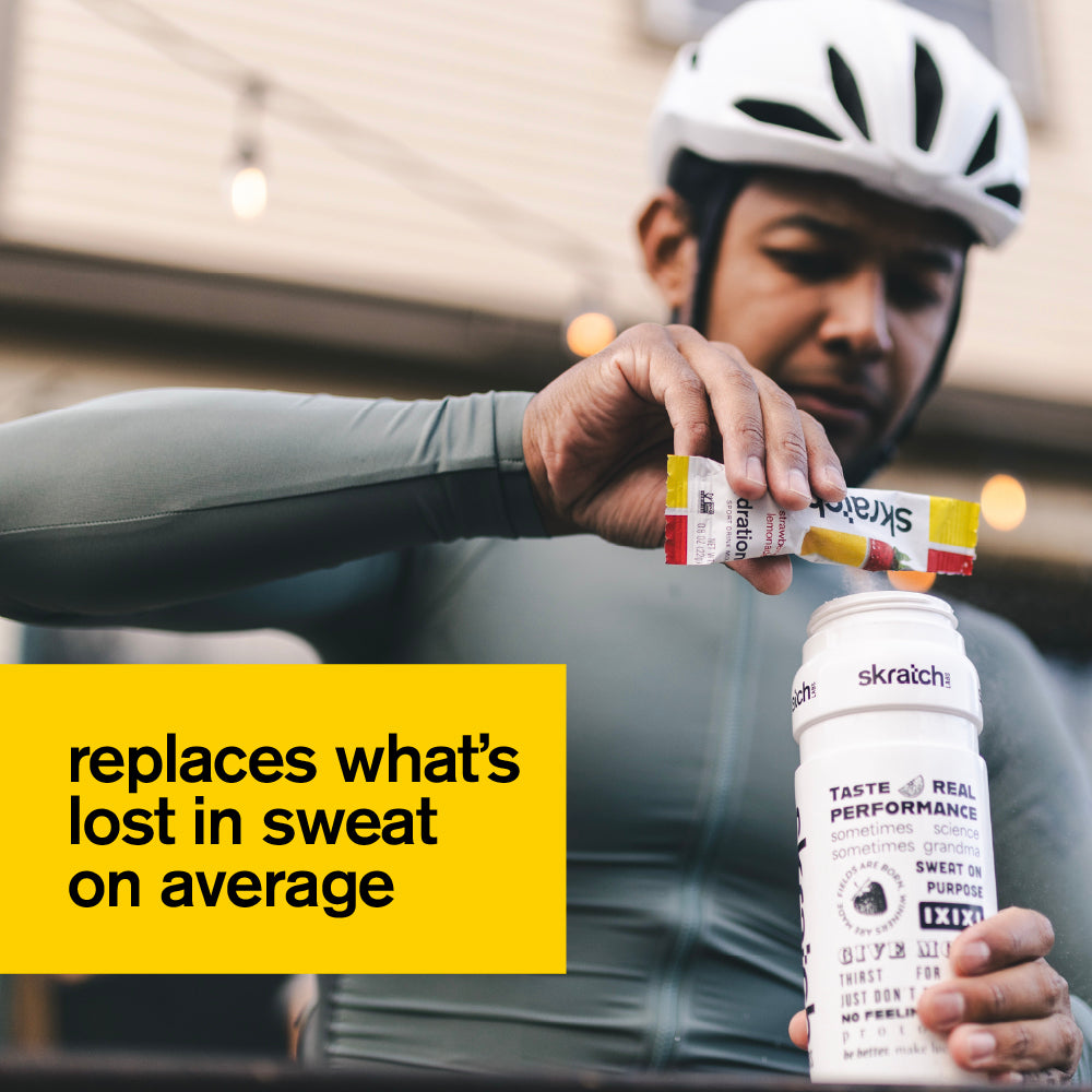 Skratch Labs Hydration Sport Drink Mix Limonada de Frutilla – Sobre 22 g (Unidad) - imagen 2
