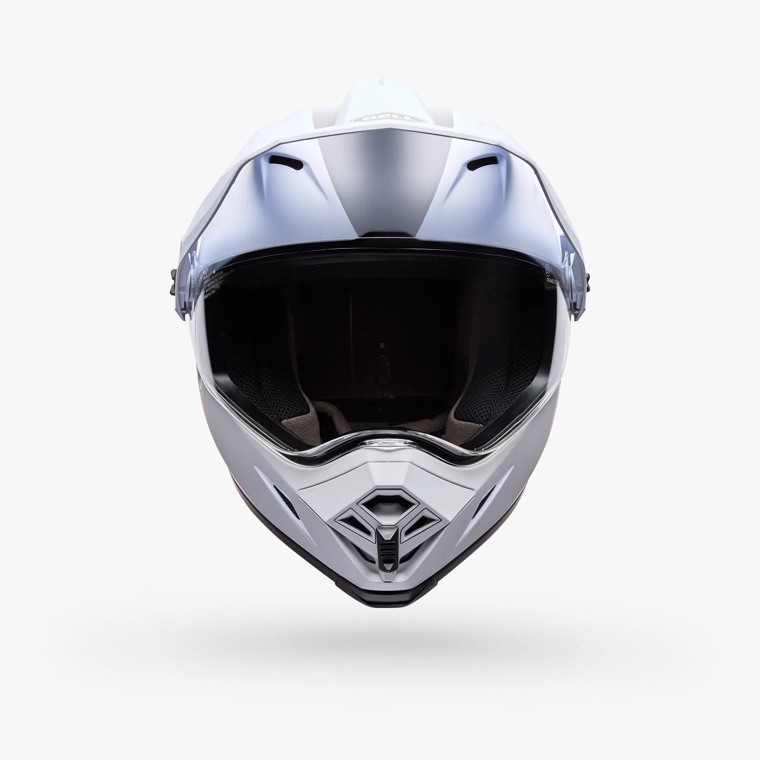 Casco Moto Calle MX-9 ADV Blanco/Rojo Certificado QR Bell
