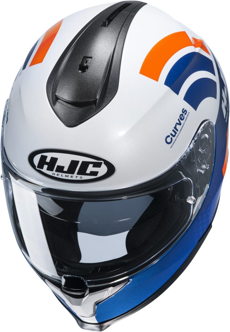 HJC Casco C70 Curves MC27 Azul/Blanco/Rojo - Rideshop