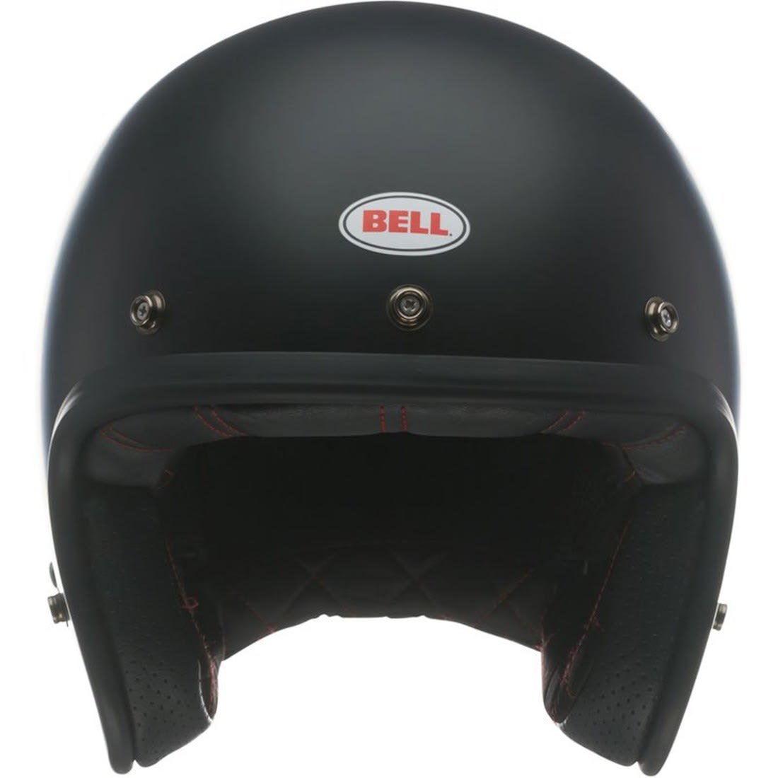 Casco Moto Calle Bell Custom 500 Negro Solido