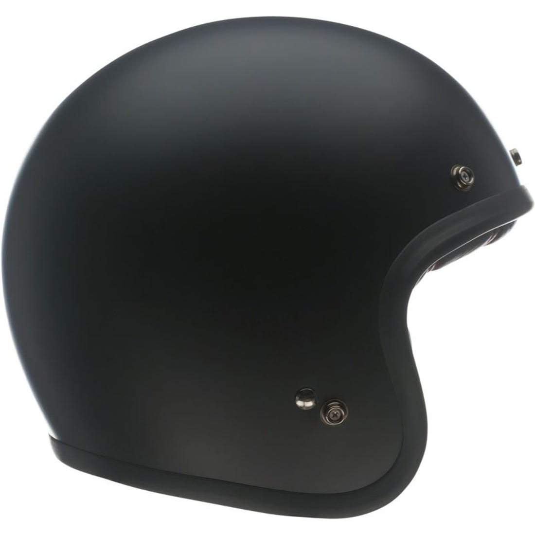 Casco Moto Calle Bell Custom 500 Negro Solido