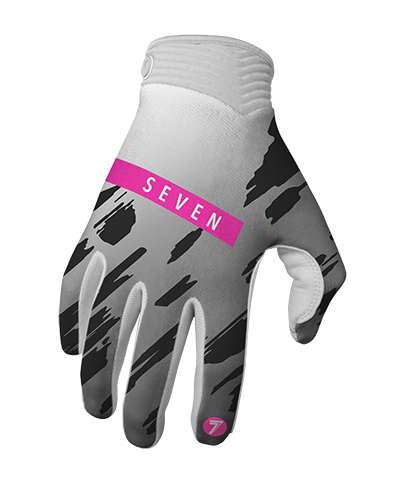 Seven Guantes Zero Clash Blanco / Rosado