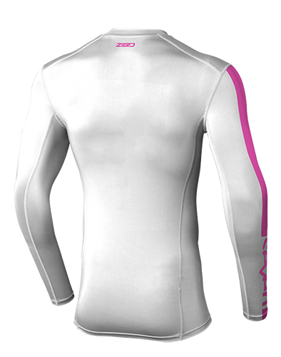 Seven Zero Compression Blanco / Rosado