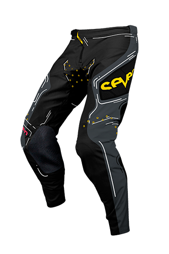 25.1 Seven Zero Hijack Pantalón Negro