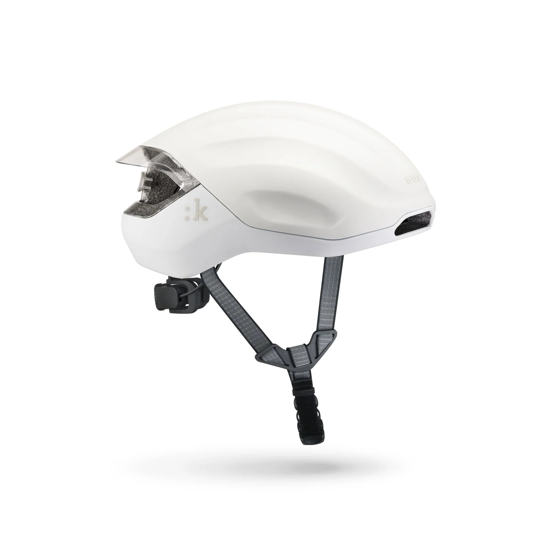 Casco Fizik Kudo Aero + Luz Blanco