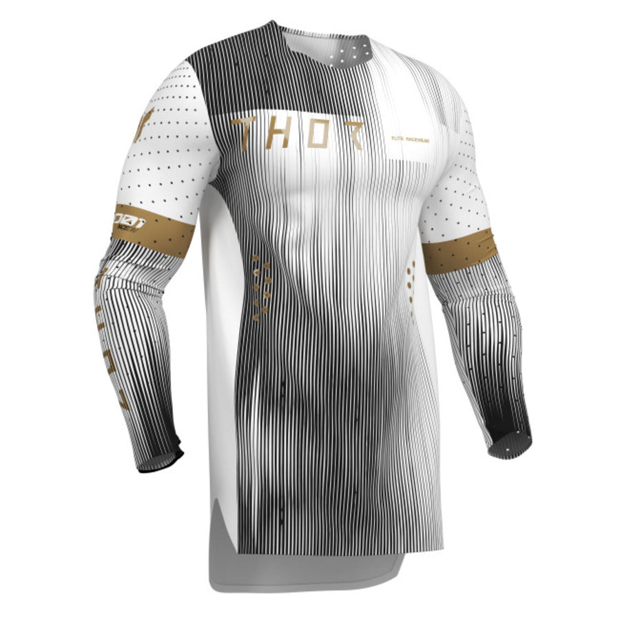 Jersey Moto Thor Sportmode Vanish Blanco / Negro - vista 5