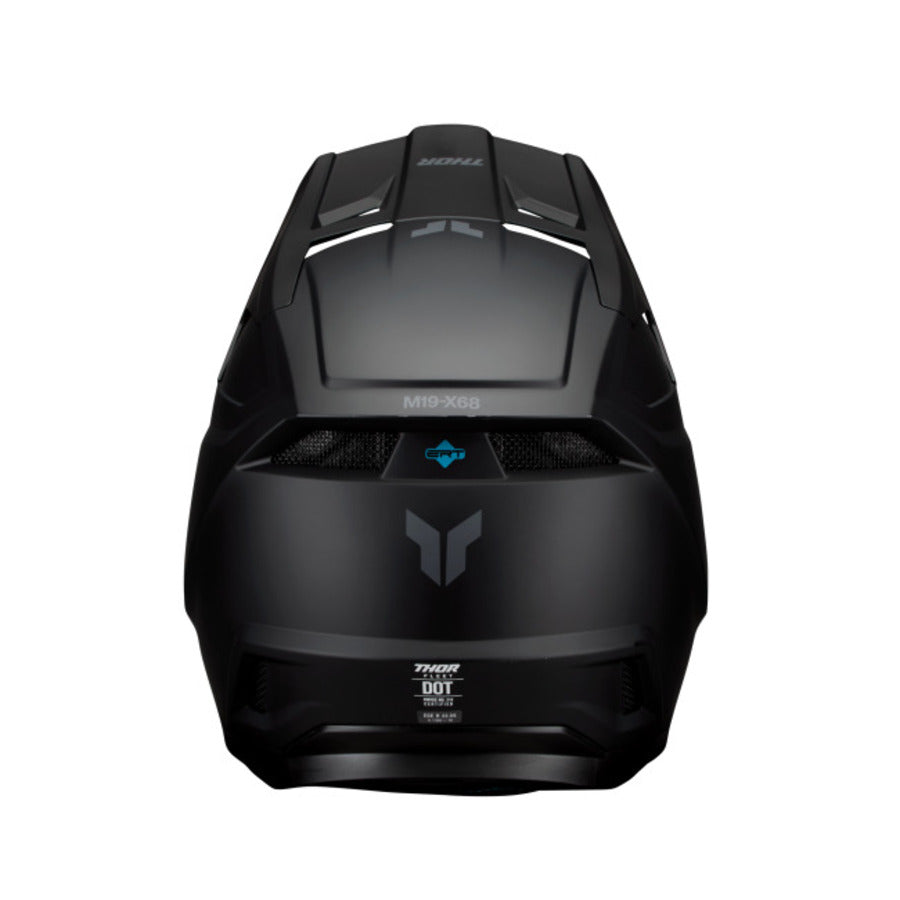 Casco Moto Thor Fleet Niño Negro Matte
