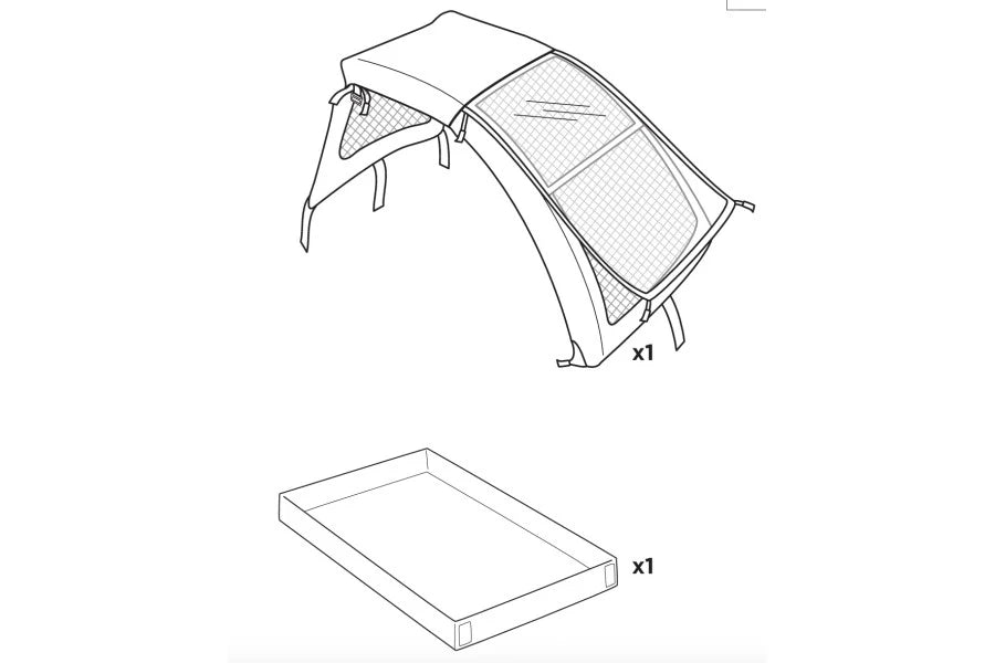Thule Kit Adaptador Cubierta + Cama para Perros