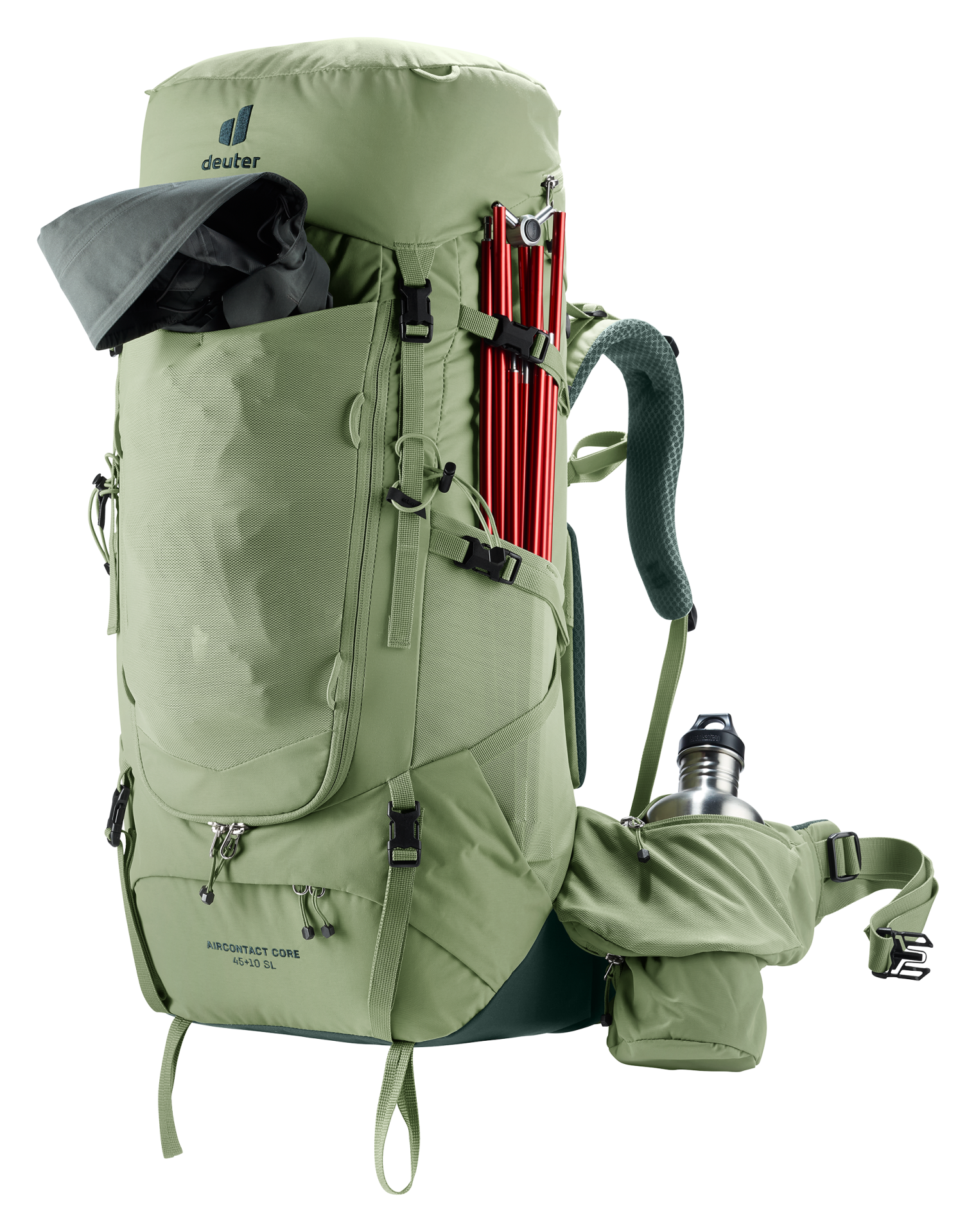 Deuter Mochila Aircontact Core 45+10 SL grove-ivy