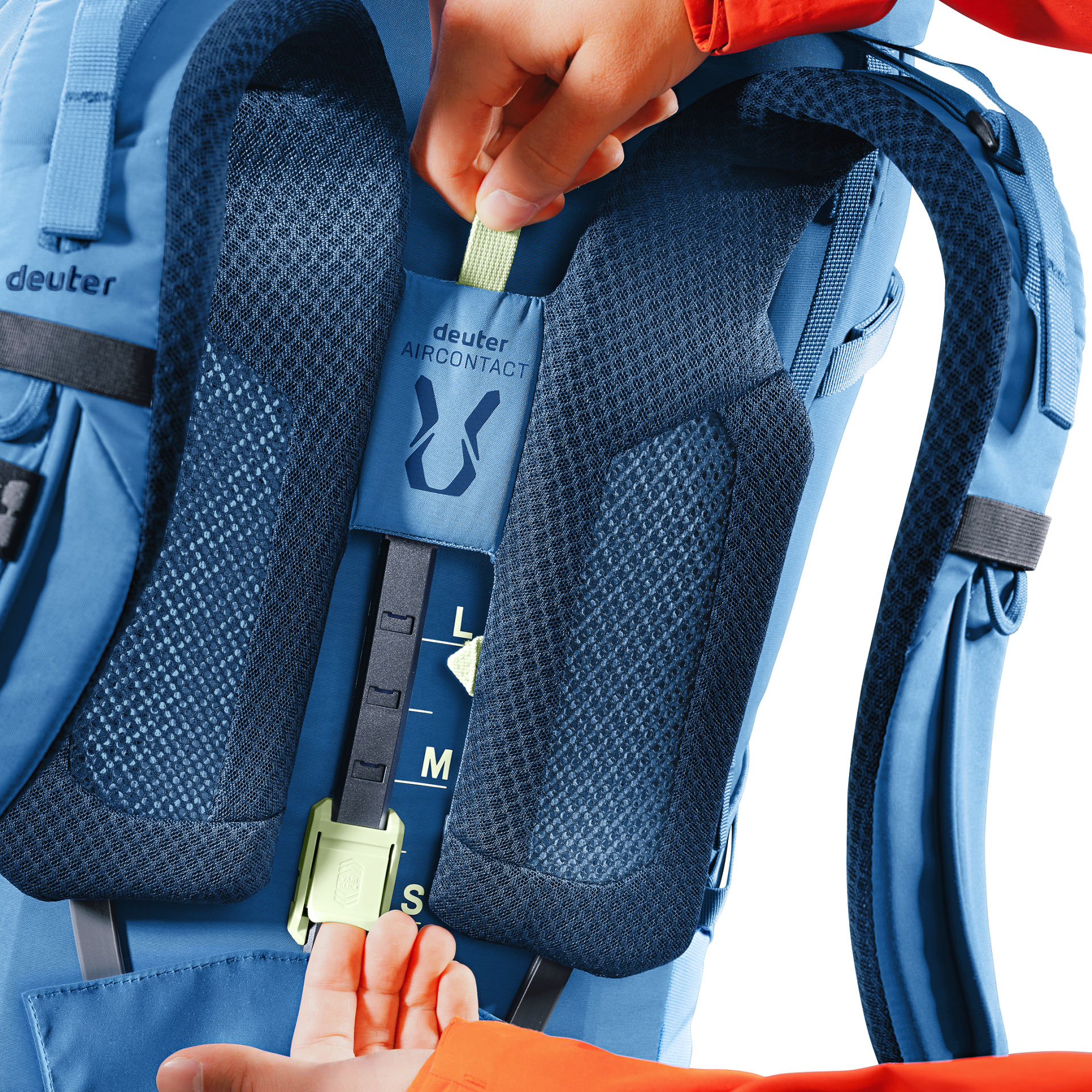 Deuter Mochila Aircontact Core 60+10 baltic-nightblue