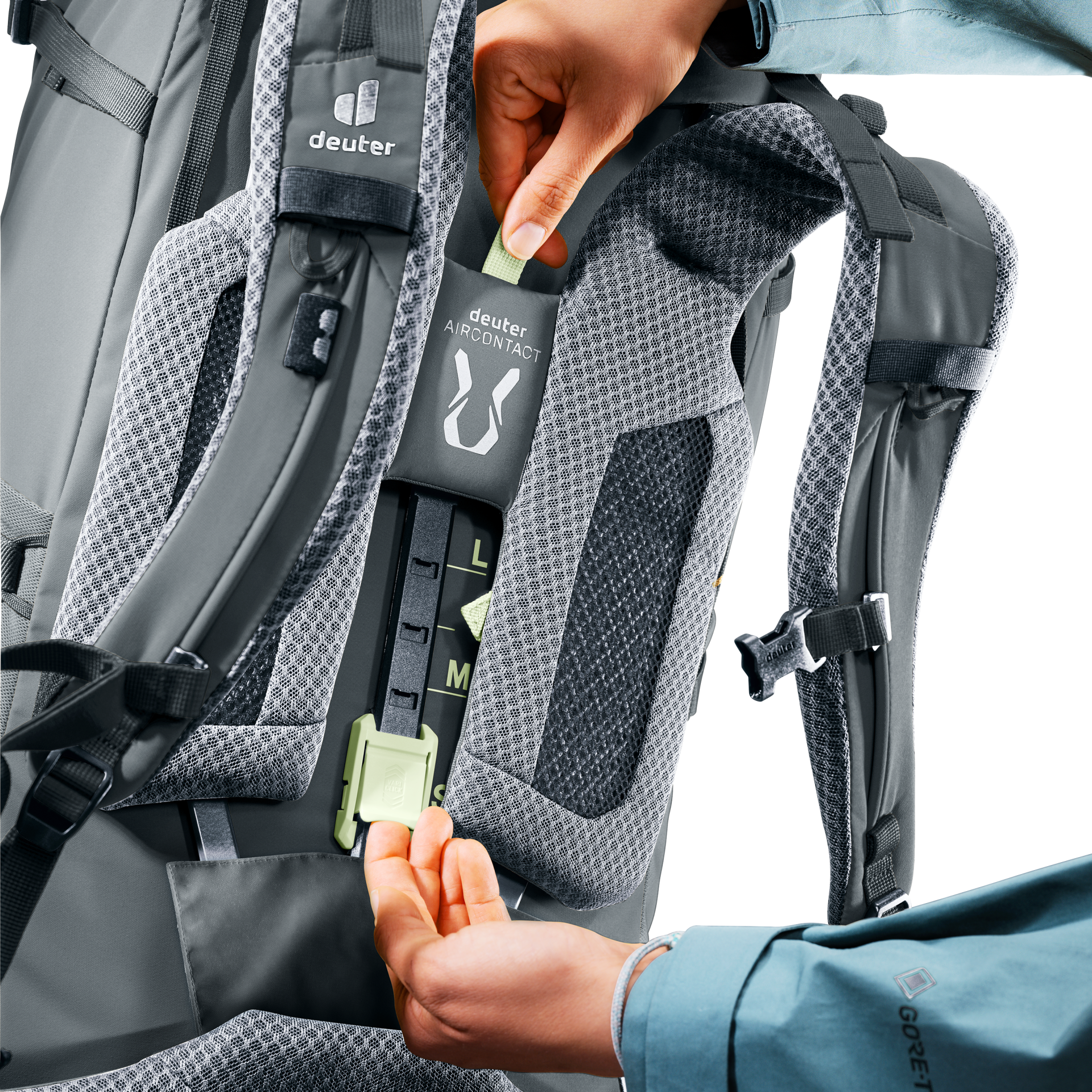 Deuter Mochila Aircontact Core 65+10 SL graphite