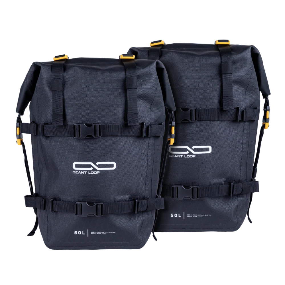 Alforjas Laterales Para Moto Mototrekk Panniers 50L Giant Loop Negro