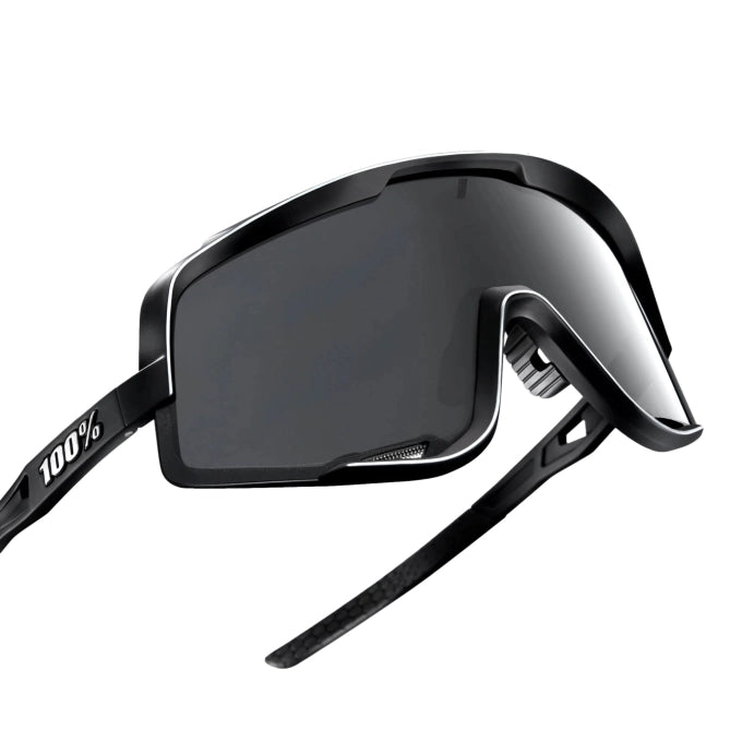 100% Anteojos Glendale - Soft Tact Black - Smoke Lens - Rideshop
