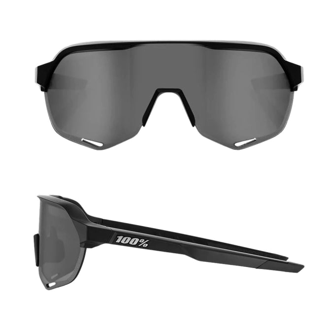 100% Anteojos S2 - Soft Tact Black - Smoke Lens - Rideshop
