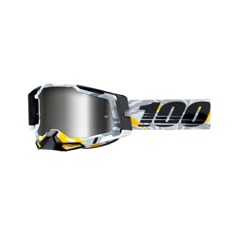 100% Antiparra Racecraft 2 Korb - Mirror Silver Lens - Rideshop
