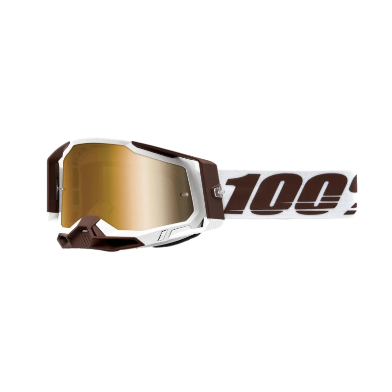 100% Antiparra Racecraft 2 Snowbird - Mirror True Gold Lens - Rideshop