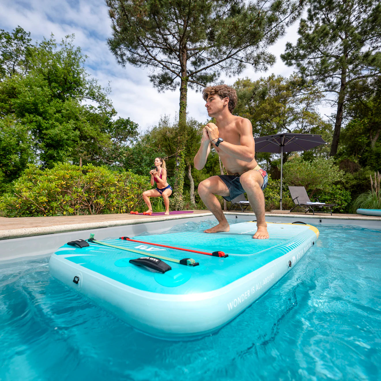 Aqua Marina SUP Peace Fitness 8'2" Turquesa