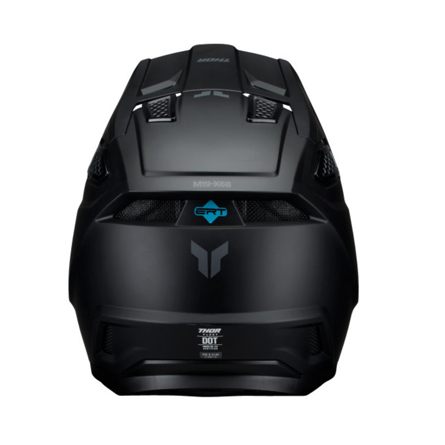 Casco Moto Thor Fleet Blackout Negro Matte