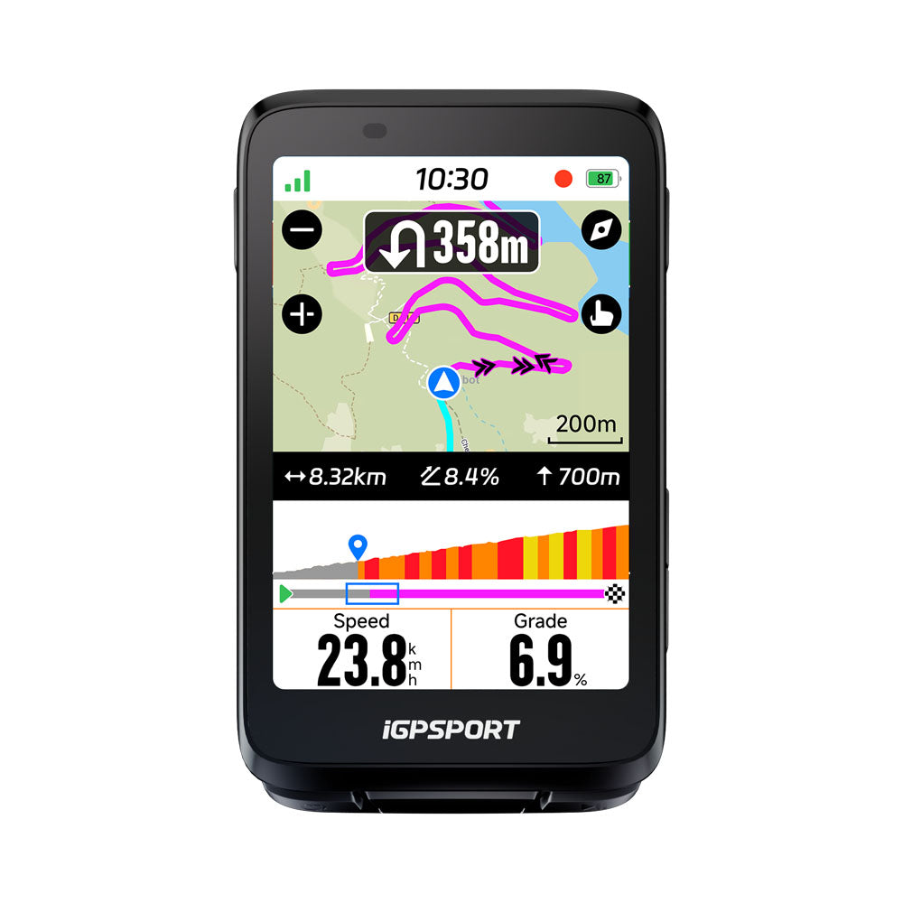 Ciclocomputador iGPSPORT BiNavi Pantalla Táctil