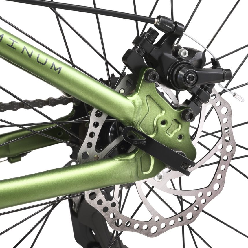 Bicicleta Infantil Oxford Drako Aro 24 Suspensión Verde