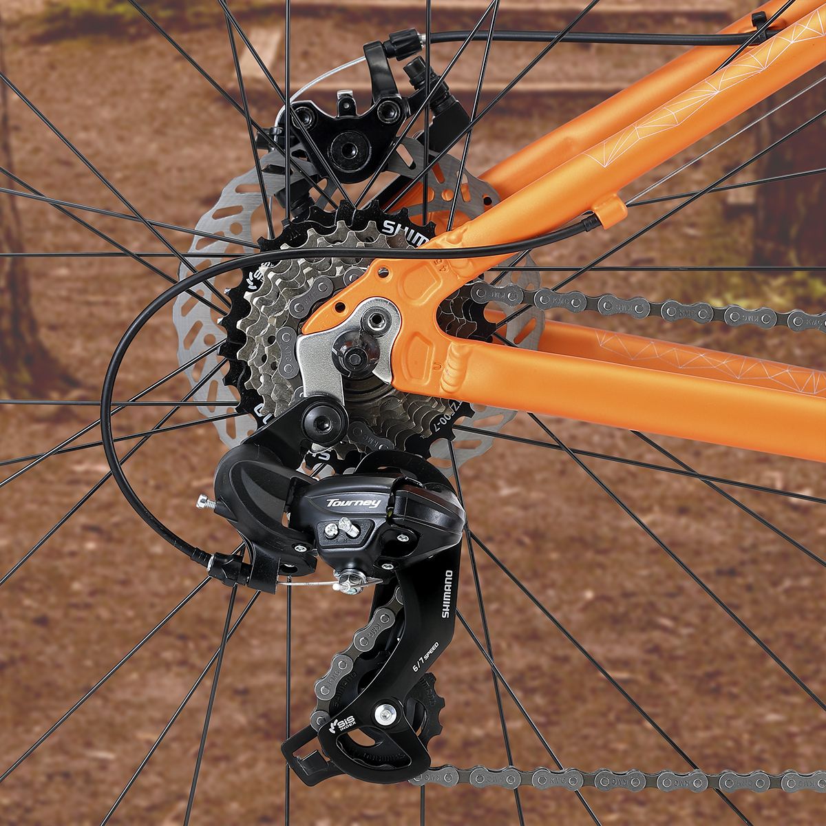 Oxford Bicicleta Merak 1 Naranja 2023 - Rideshop