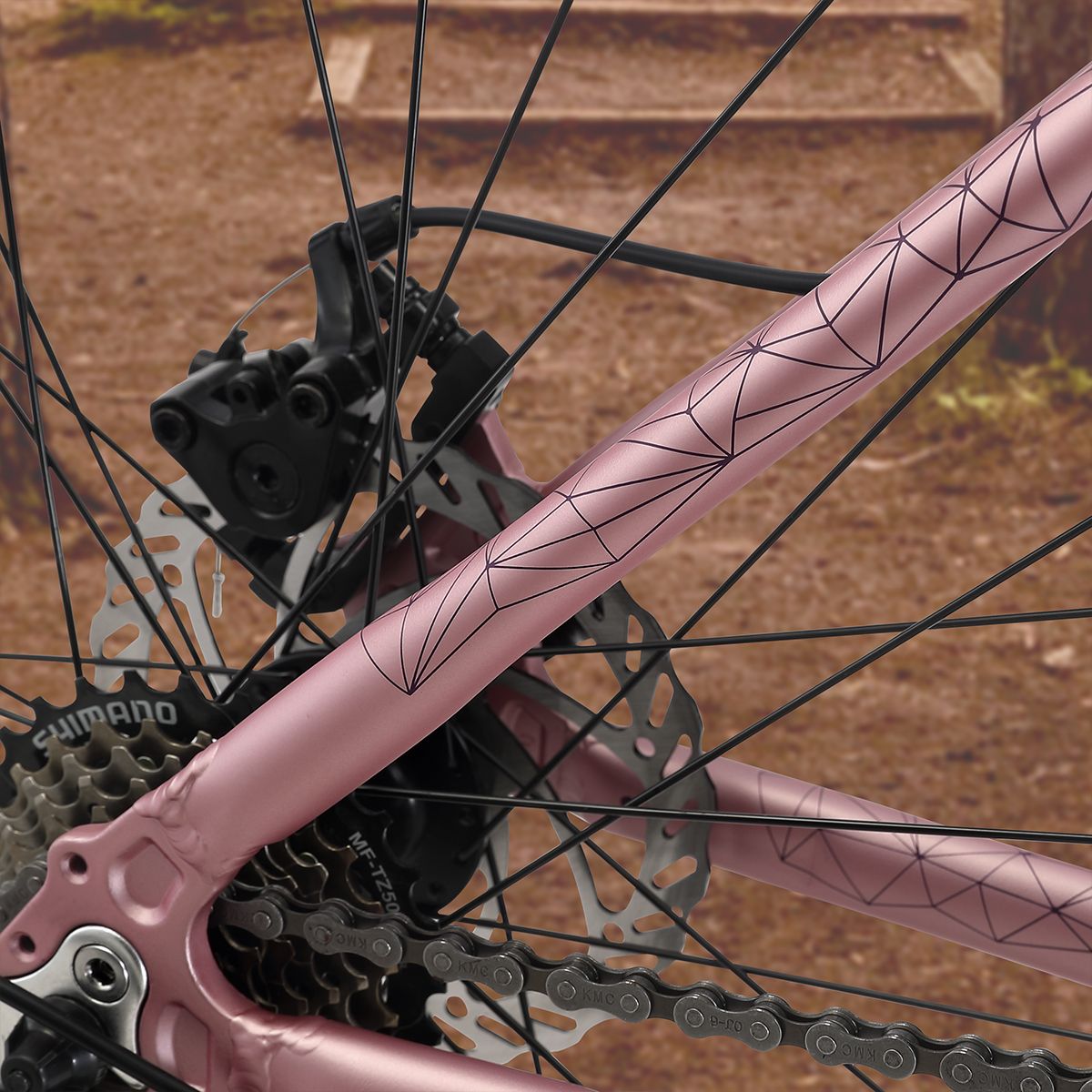 Oxford Bicicleta Aro 29 Venus 1 Rosada - Rideshop