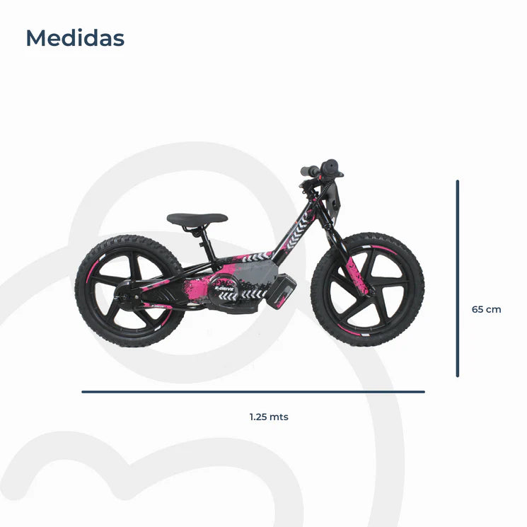 Bicicleta Moto Eléctrica E-Bike BeRide Aro 16