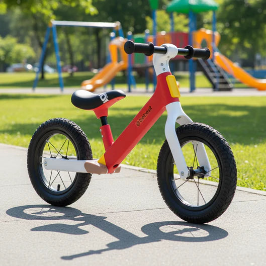 Bicicleta De Equilibrio Bebesit Aprendizaje Neo Rojo