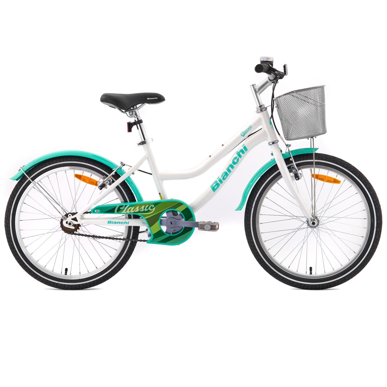 BICICLETA BIANCHI CLASSIC 20 GIRL BLANCO / VERDE CLARO