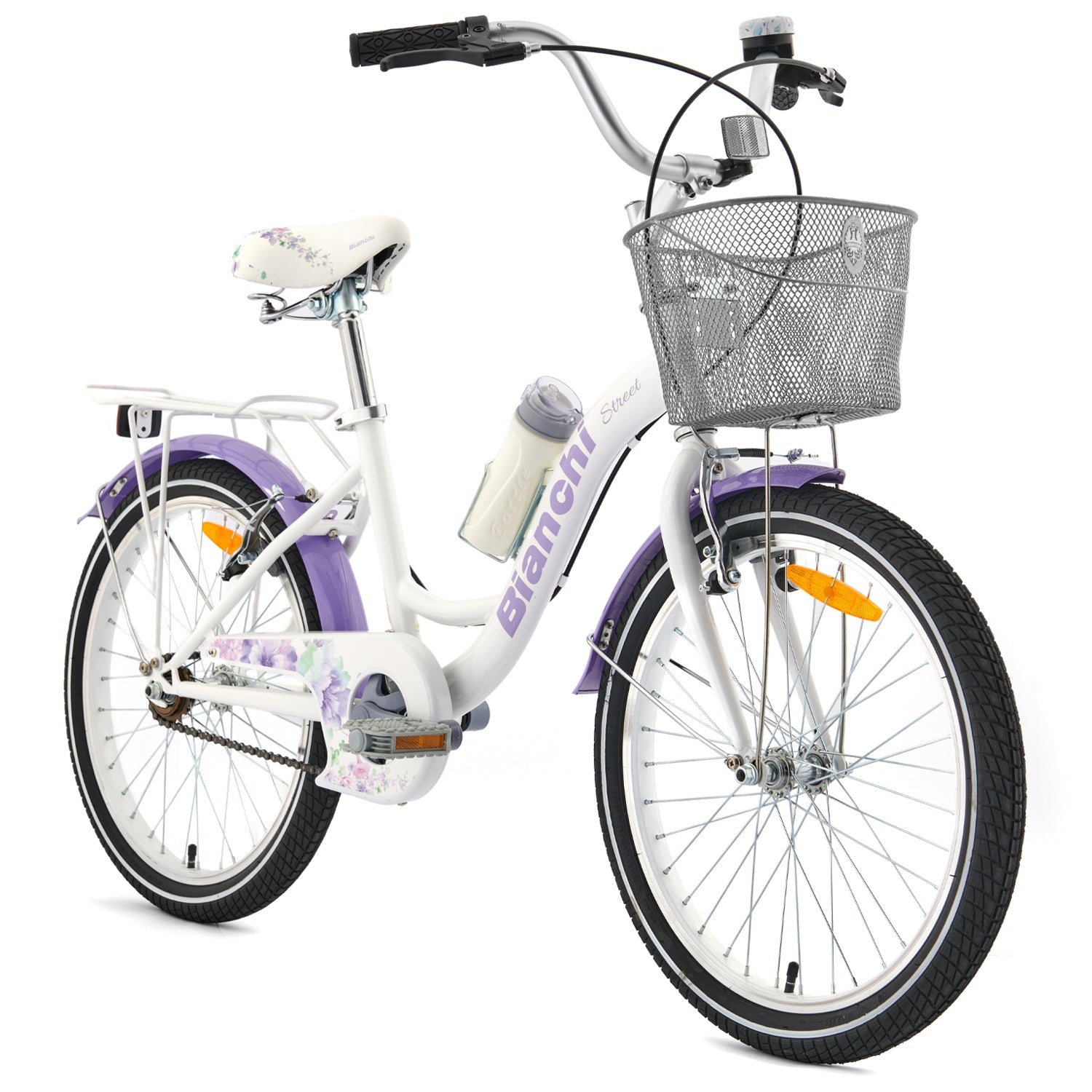 BICICLETA BIANCHI STREET 20 LADY BLANCO / LILA