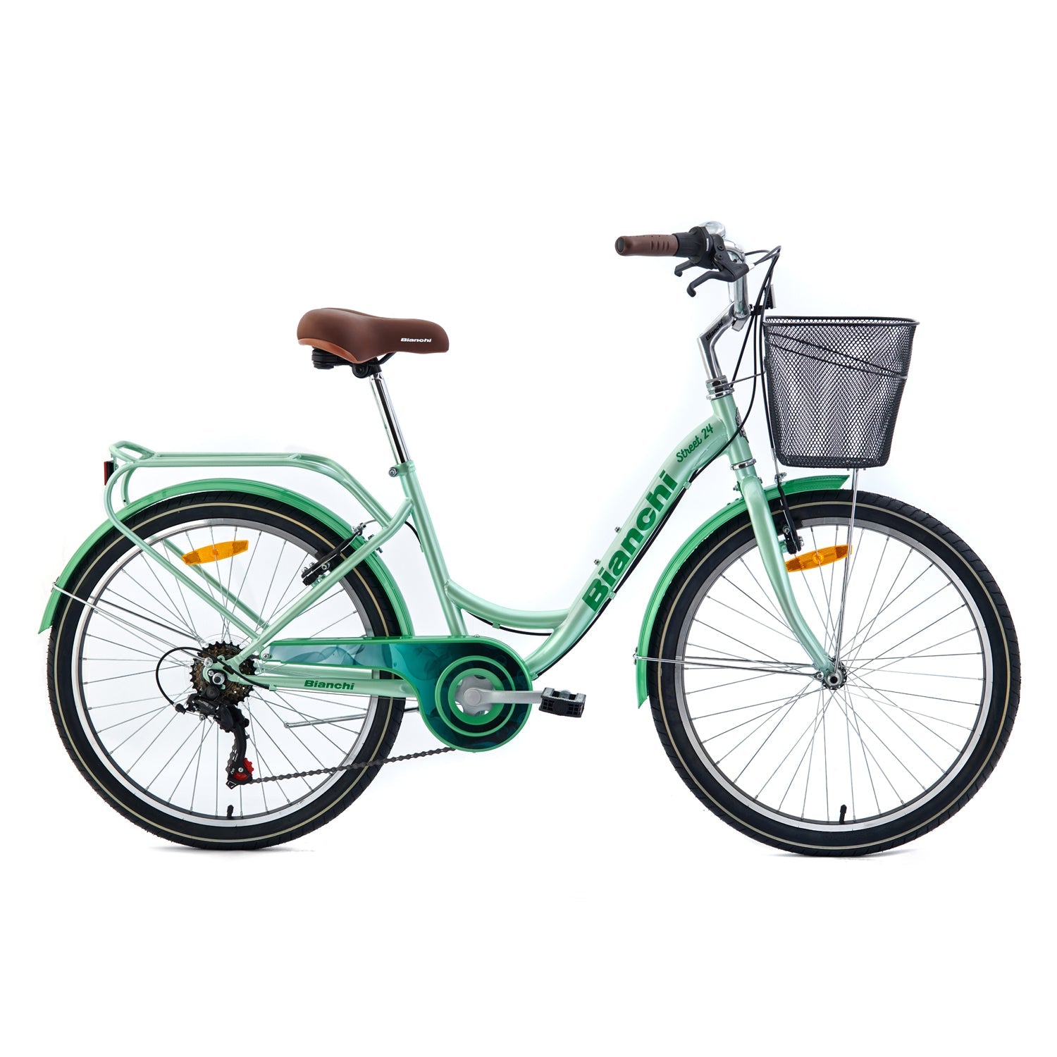 BICICLETA BIANCHI STREET 24 LADY VERDE CLARO
