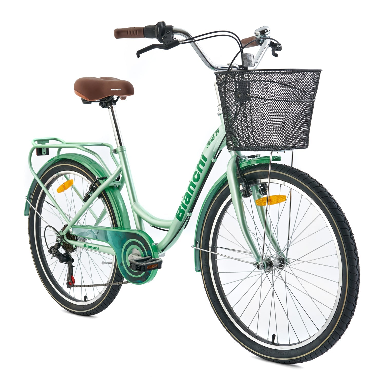 BICICLETA BIANCHI STREET 24 LADY VERDE CLARO