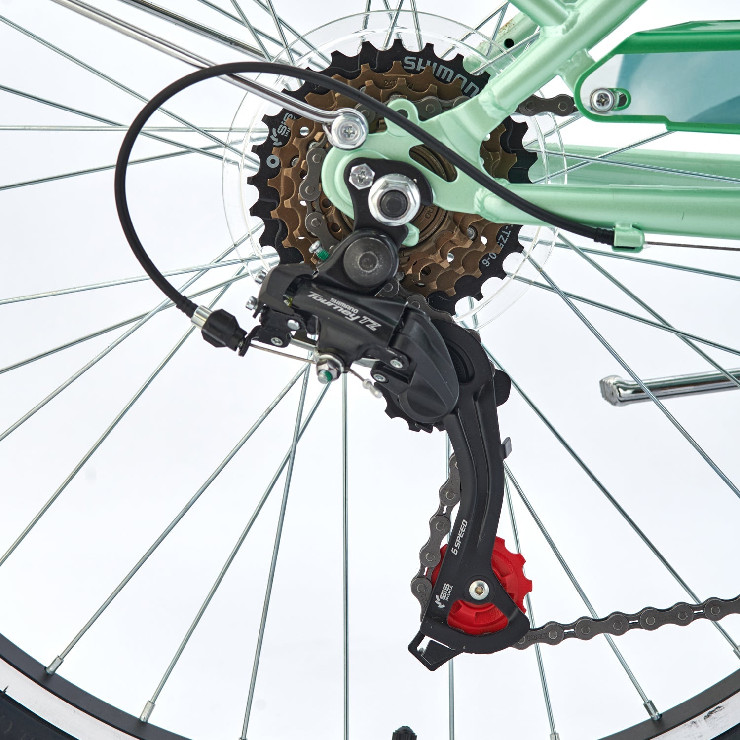 BICICLETA BIANCHI STREET 24 LADY VERDE CLARO